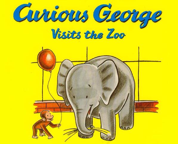 少儿英语绘本《好奇的乔治Curious George》英文原版书籍—— PDF+MP3
