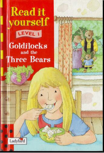 少儿英语学习资源：少儿英语杂志瓢虫Ladybird阅读《小女孩和三只小熊》下载