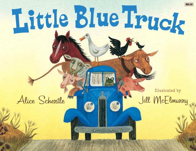 [少儿资源] Little Blue Truck 高清PDF 云盘免费下载