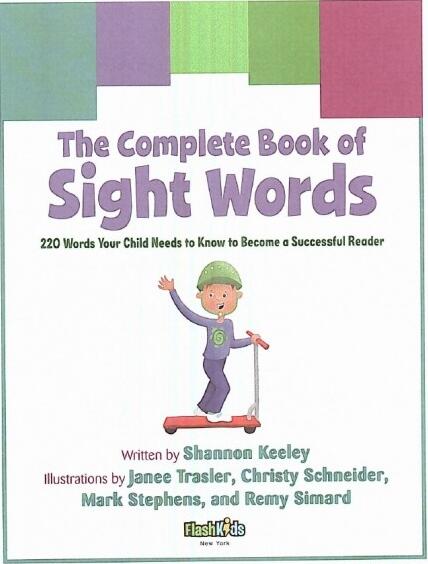 [少儿资源] 孩子必须掌握的220个词汇书 The complete book of Sight Words
