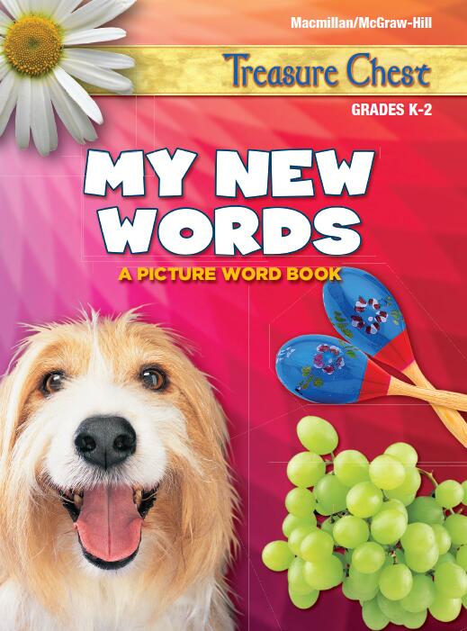 [教材资源] 加州幼儿园英语教材 《My New Words认单词》+同步练习册