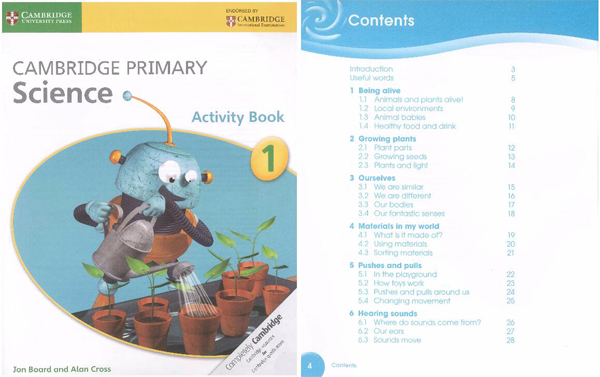 《Cambridge Primary Science》学生用书+活动手册