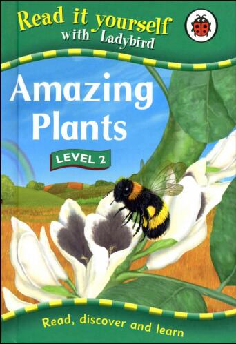 少儿英语学习资源：少儿英语杂志瓢虫Ladybird分级阅读《神奇的植物 》下载