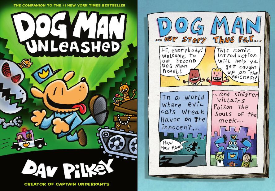 少儿英语作家戴夫经典作品《Dog Man》六册全