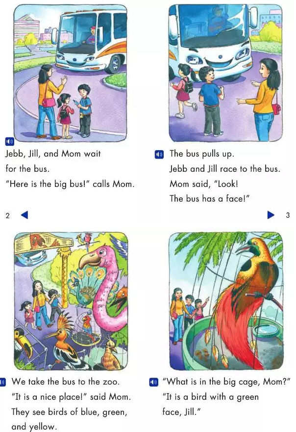 培生儿童英语分级读物绘本（PDF+音频）